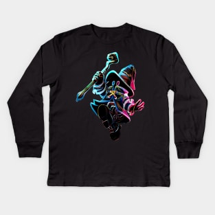 Soul of black mage Kids Long Sleeve T-Shirt